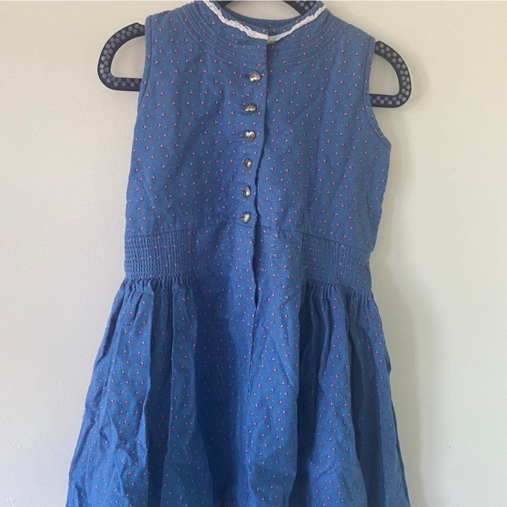 Rare Vintage Toddler Drindl Dress German Austrian Trachten Rasp Berchteseaden 2T
